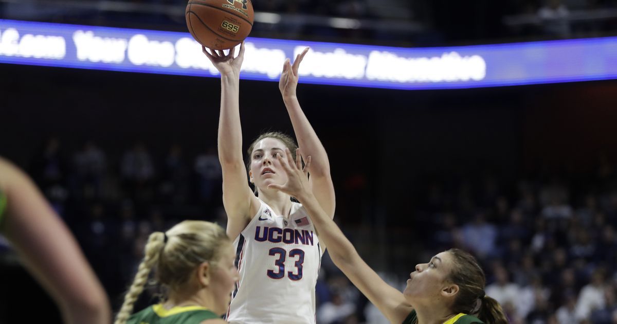 Sophomore Katie Lou Samuelson leads the "core four" Huskies into the Final Four yet again, with ambitions of a fifth straight National title. Can anyone beat the UConn machine this year? Credit: David Butler II, USA TODAY Sports