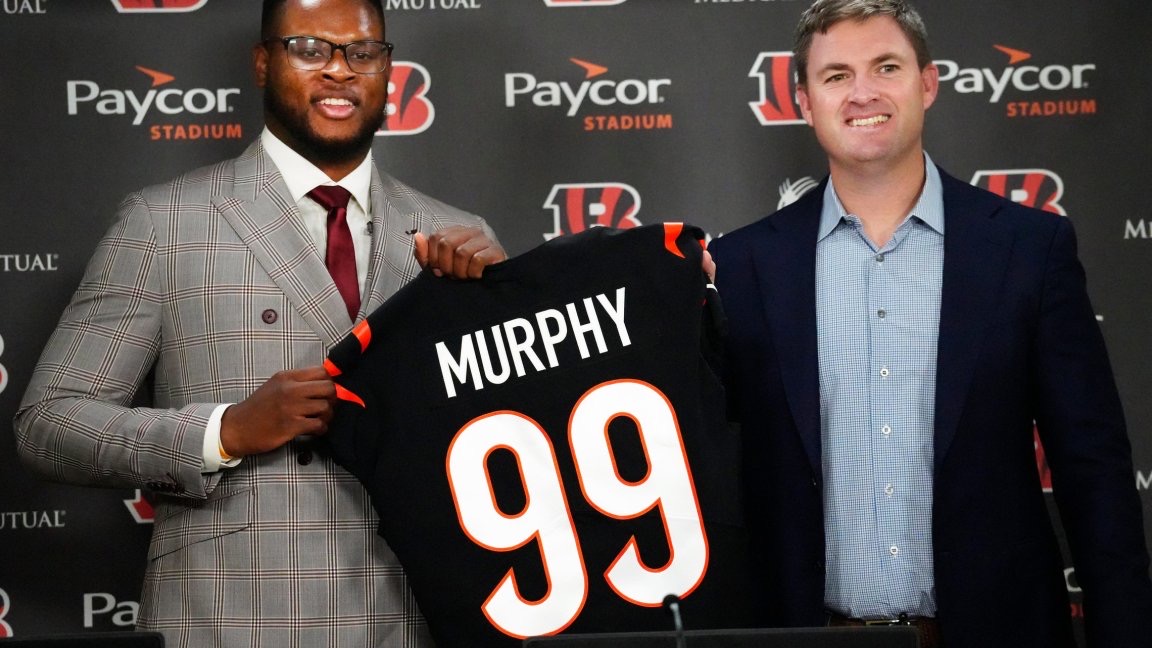 New Bengals DE Myles Murphy wants to turn Cincinnati from