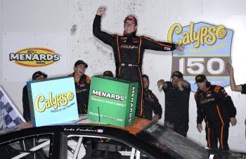 Luke Fenhaus Wins Calypso 150 in Dramatic Fashion