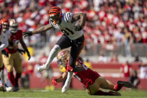 Bengals Irv Smith Jr. versus the 49ers