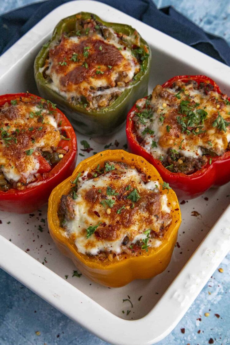 enchilada stuffed bell peppers.